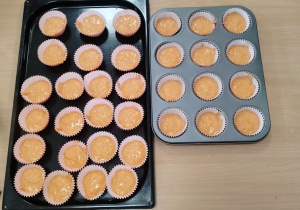 Carrot muffins for a Thanksgiving Day